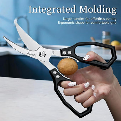 Huusk Black Multi-Purpose Seafood Scissors - Image 4