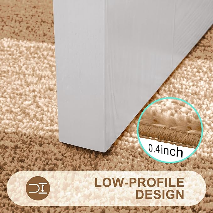 Kitinjoy Indoor Outdoor Door Mat, 32x20 Non-Slip Absorbent Dirt Trapper - Image 4