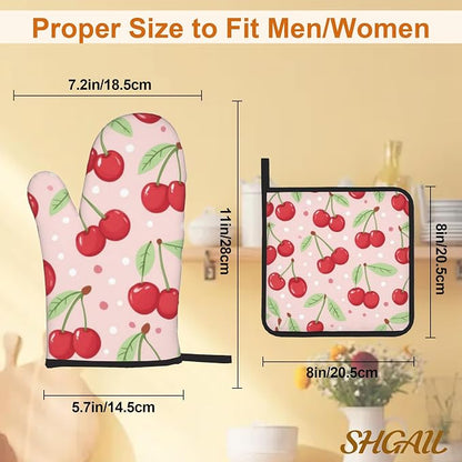 Oven Mitts and Hot Pads Set - Image 3