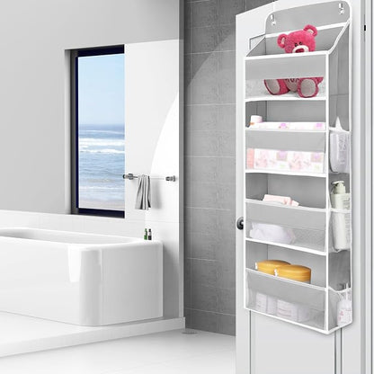 QINGUANG Over The Door Organizer, Hanging Organization And Storage, Behind Door - Image 2