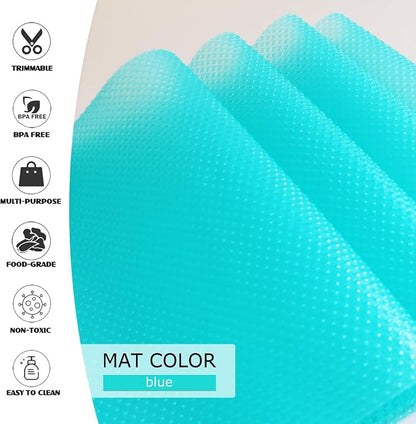 20Pcs Refrigerator Liners, Washable Fridge Liner Shelf Mats Refrigerator Pads - Image 3