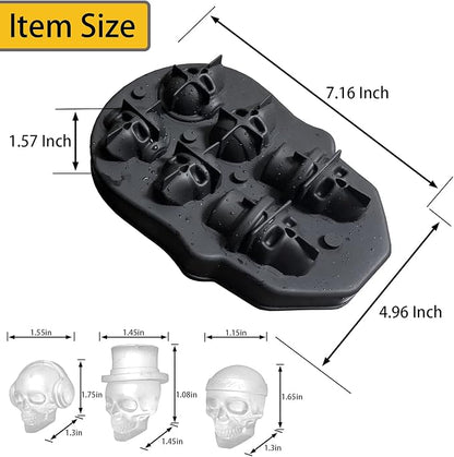 JETKONG 6 Cavity Skull Ice Maker - Image 2