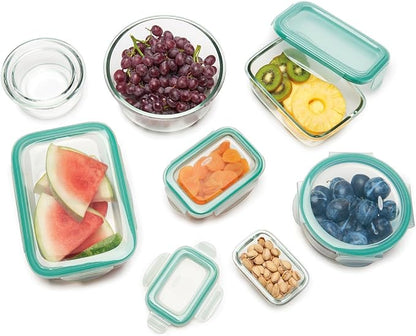 OXO Glass Food Storage Container, 1.6 Cup | Smart Seal | Leakproof | Pack of 2 - Image 8
