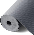 Shelf Liners for Kitchen Cabinet Waterproof Drawer Liner Non Adhesive EVA Material Cupboard Mat Refrigerator Mats Fridge Liner for Desks Gray Liner 17.3 x 236.2 Inches