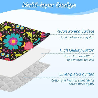 Ironing Mat Thickened Ironing Blanket Travel Portable Double-Side Using Ironing - Image 4