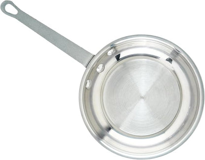 Winco Commercial-Grade Aluminium Fry Pan/Skillet, Mirror Finish - Image 2