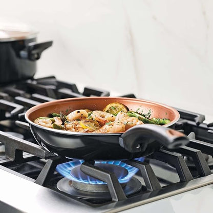 Farberware 10365 Glide Dishwasher Safe Nonstick Cookware Set / Pots and Pans Set - Image 6