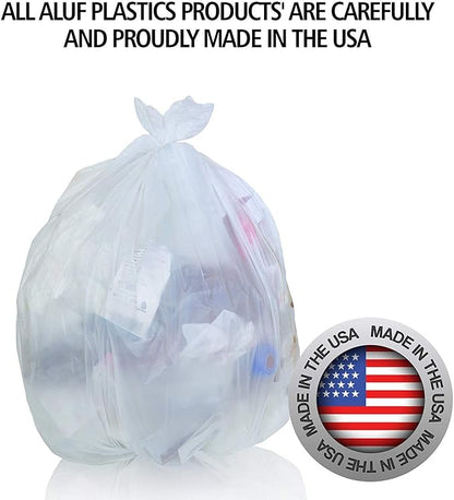Aluf Plastics High Density Trash Bags, 16 Gallon, 8 Micron, - Image 8