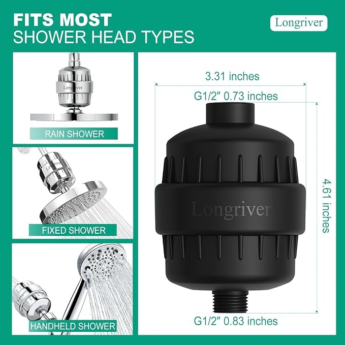 R7 Shower Filter High Put Shower Water Filter - Image 6