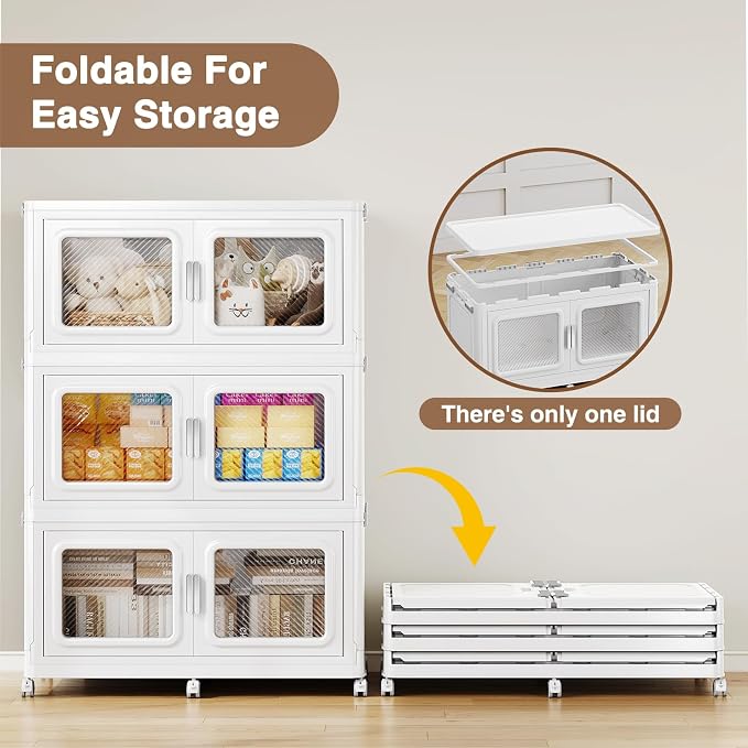 BROVIEW 300 Qt Stackable Storage Bin - Image 9