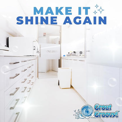 Electric Stand-Up Lightweight Grout Cleaning Machine – Easy-to-Use Tile Grout - Image 7
