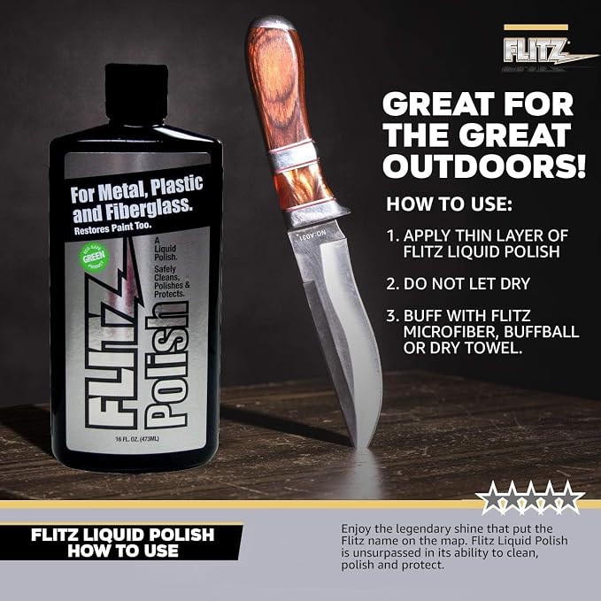 Flitz Multi Purpose Metal Polish Liquid - Image 3