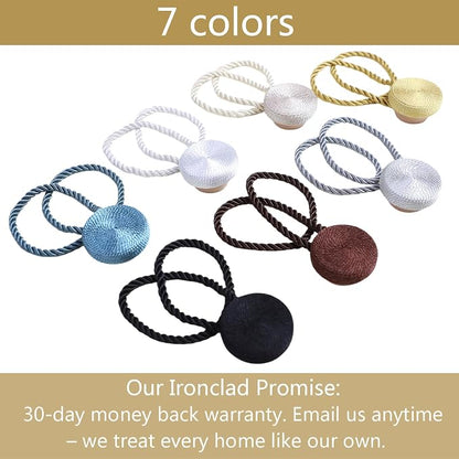 Magnetic Curtain Tiebacks - 12mm Magnetic Tie Backs - Image 7