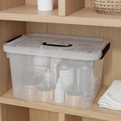 10.5 L Clear Latch Storage Bin - Image 4