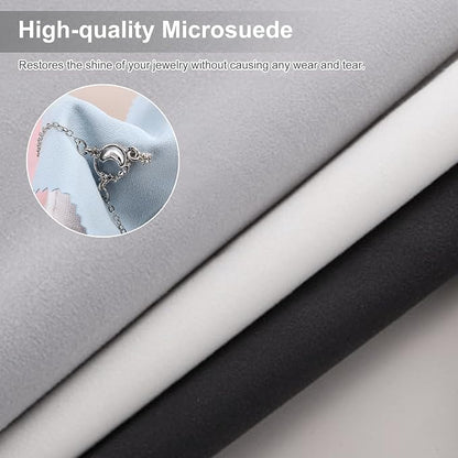 MECCANIXITY Jewelry Polishing Cloth 11.8x11.8 Inch Silver Polish Cleaning - Image 3