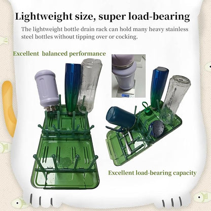Travel Bottle Drying Rack Space Saving, Foldable Bottle Drying Rack - Image 6