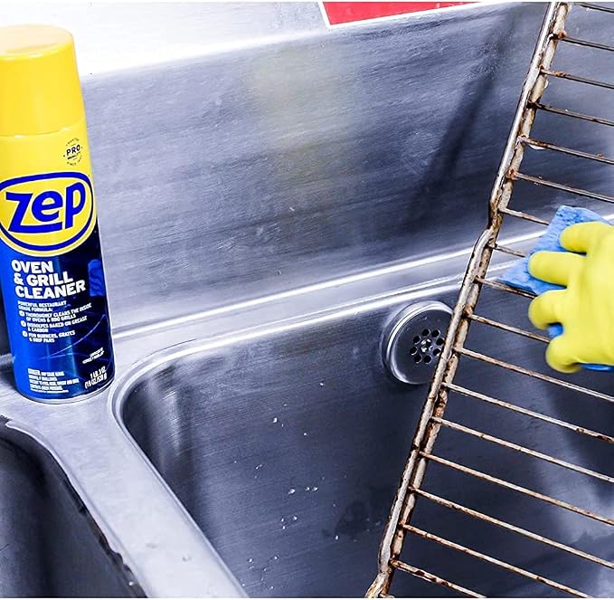 Zep Heavy-Duty Oven and Grill Cleaner - 19 oz ZUOVGR19 - Dissolves Grease on - Image 4