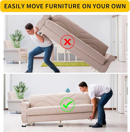 new space 3 Inch Furniture Sliders, Heavy-Duty Furniture Movers Sliders - Image 4