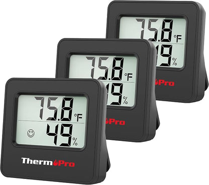 ThermoPro TP157 3 Pack Hygrometer Indoor Thermometer - Image 8