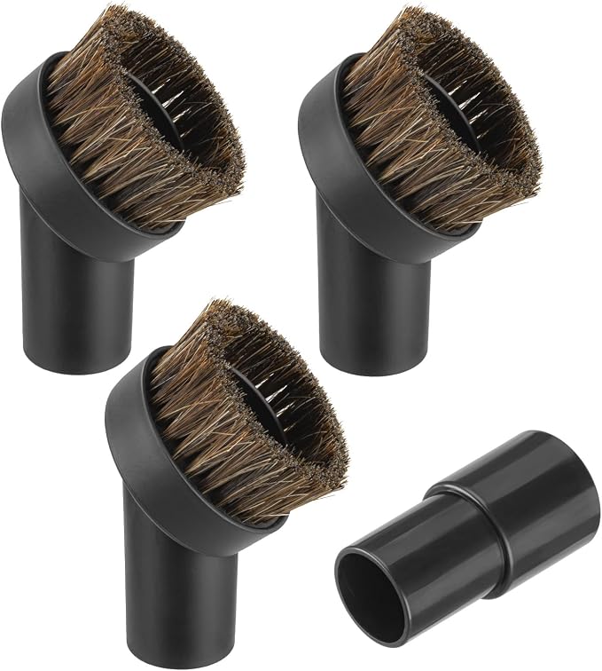 4 Pcs 25mm Horsehair Round Brush Vacuum Brush Attachment - Image 8