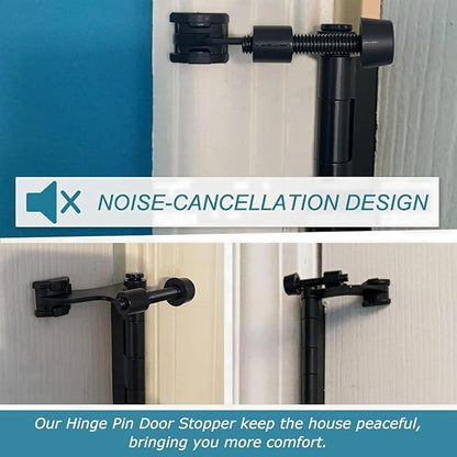 8 Pack Hinge Pin Oil Rubbed Bronze Door Stopper, Adjustable Heavy Duty Hinge - Image 5