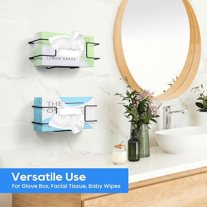 THYGIFTREE Glove Box Holder Wall Mount Dispenser, 4 Pack Metal Rack - Image 7