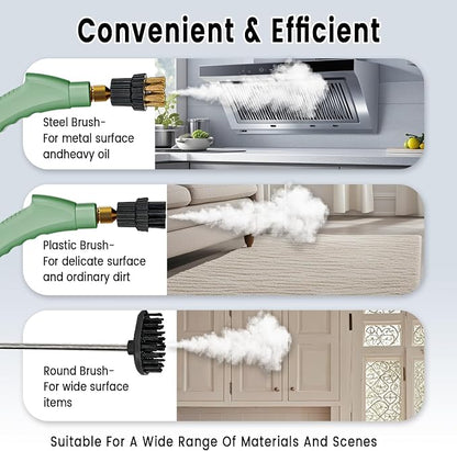 2500W Handheld Steam Cleaner, Portable Car Steamer - Image 4