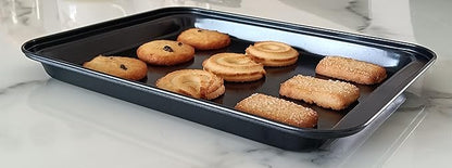 Small Baking Sheet Nonstick 9.45 X 7.09 Inch, 8 Inch Mini Cookie Tray Toaster - Image 5