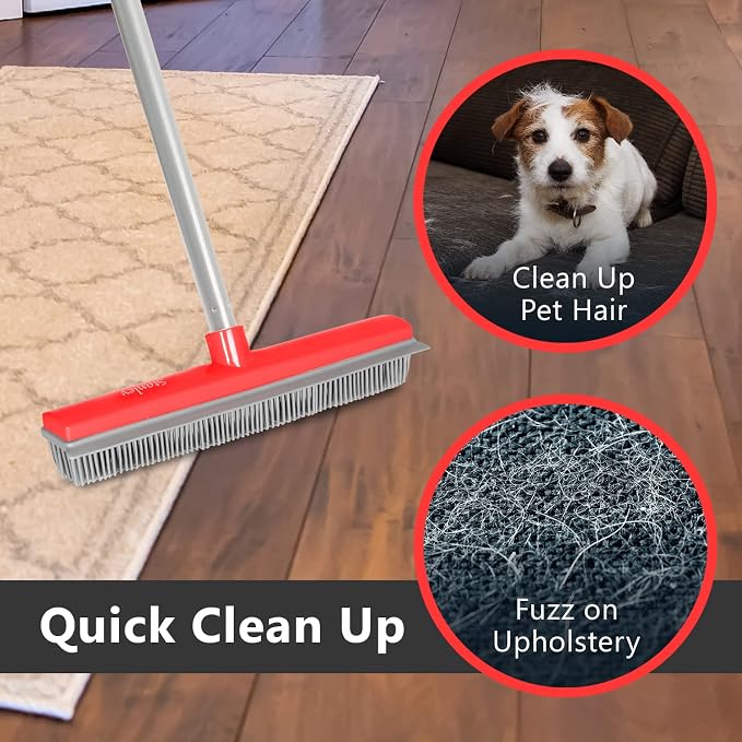 Stanley Home Products Rubber Broom – - Image 4
