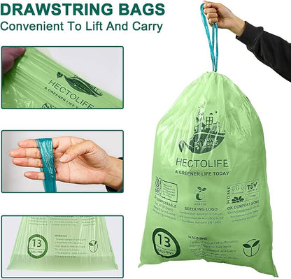 13 Gallon, Compostable Trash Bags - Image 4