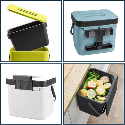 Kitchen Compost Bin Countertop, LALASTAR Hanging Trash Can - Image 6