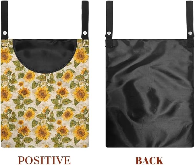 Sunflower Clothespin Organizer Bag - Image 7