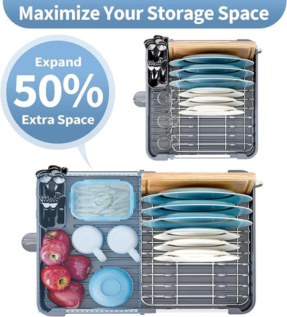 Dish Racks for Kitchen Counter, Dish Drying Rack - Image 3