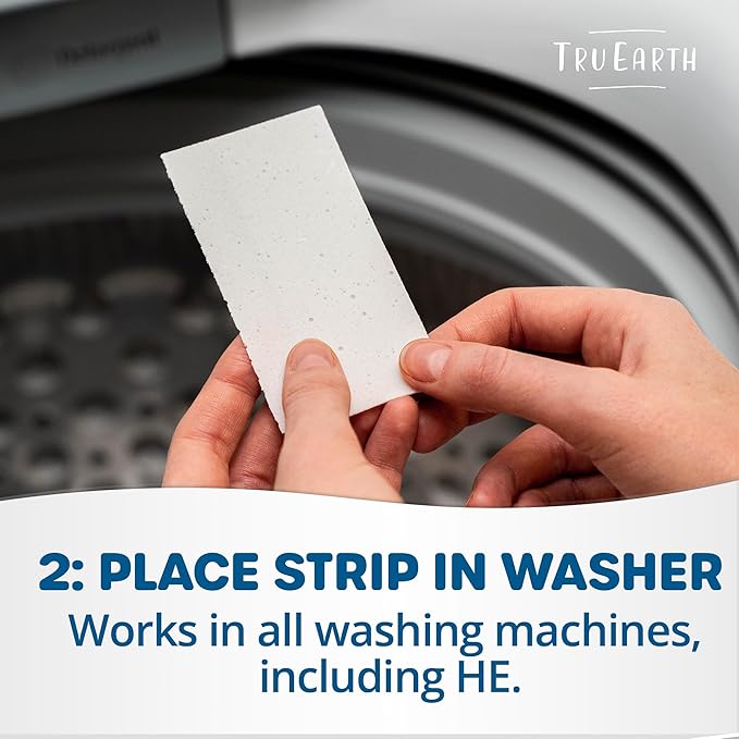 Tru Earth Platinum - Heavy Duty Laundry Detergent Sheets - Up to 768 Loads (384 Count, Fresh Linen Scent - Ultra-Concentrated - Eco-Friendly Laundry Sheets