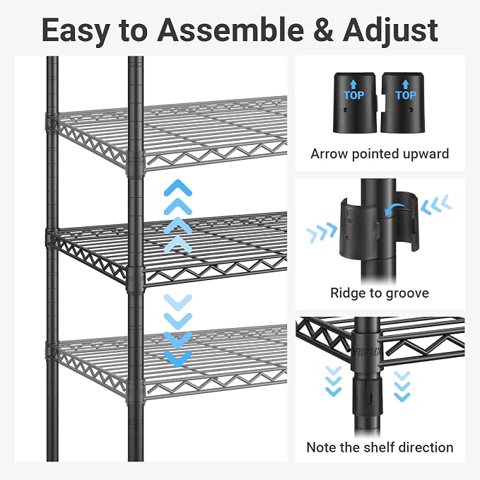 VIPEK Classic V6 Wire Garment Rack Heavy Duty Clothes Rack - Image 6