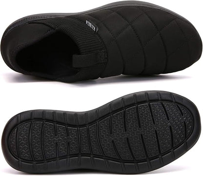 KUBUA Slippers for Men and Womens Indoor House Shoes Plush Slip on Outdoor - Image 3
