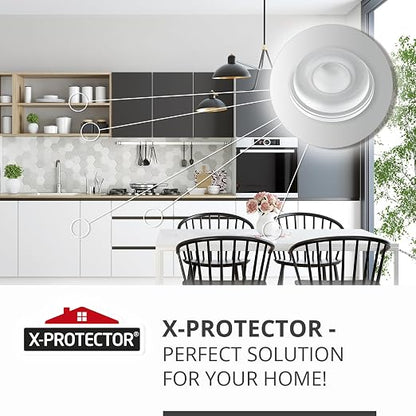 X-Protector Cabinet Door Bumpers 128 PCS – 1/2" Silicone Clear Bumpers – Ideal - Image 2