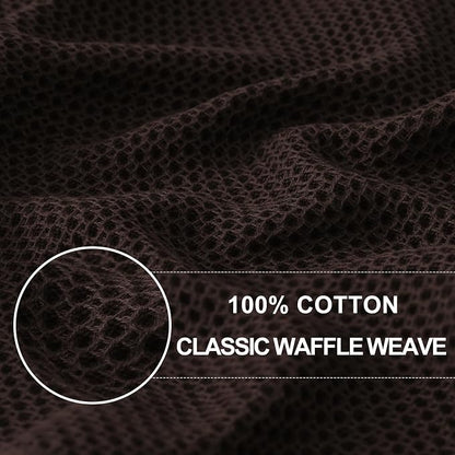 Homaxy 100% Cotton Waffle Weave Kitchen Dish Cloths, Ultra Soft Absorbent Quick - Image 2