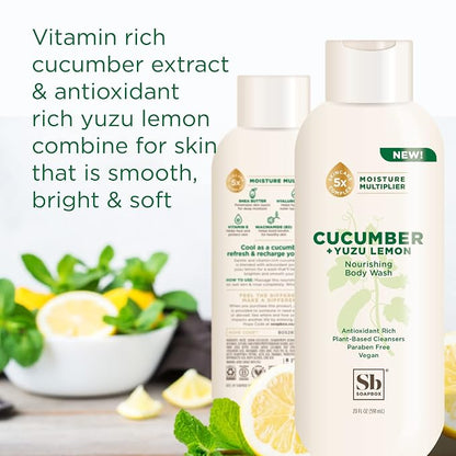 Soapbox Cucumber + Yuzu Lemon Body Wash - Image 3