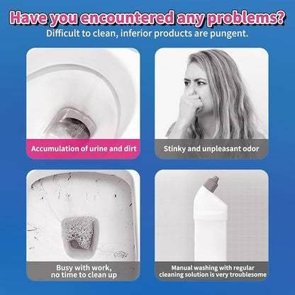 Automatic Toilet Bowl Cleaner Tablets, Prevents Stains & Odor, Safe - Image 4