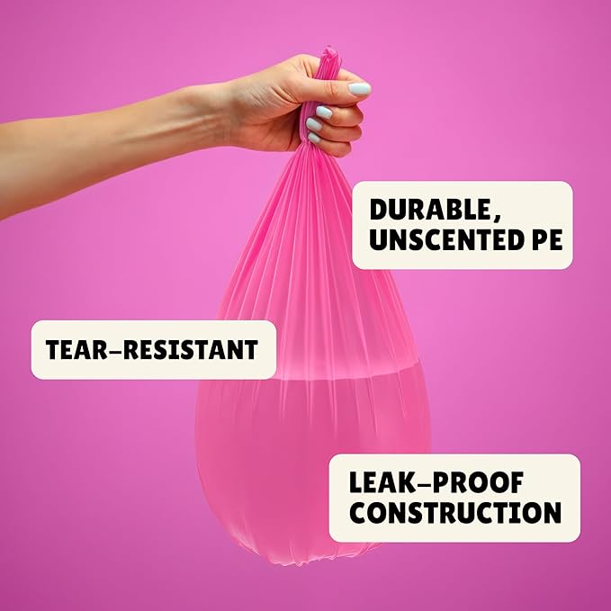 FORID Small Trash Bags 1.2 Gallon Colored - Image 3