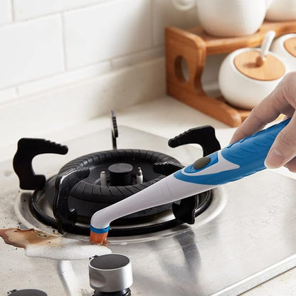 Electric Cleaning Brush with 4 in 1 Multiple Brush Heads, Indoor Household - Image 6