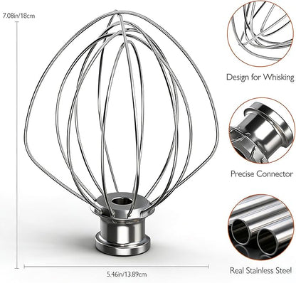 KN256WW Stainless Steel 6-Wire Mixer, - Image 2