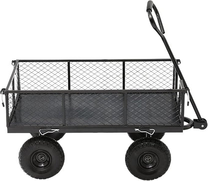 Garden Wagon Cart Heavy Duty 880 LBS Steel Utility Cart - Image 9