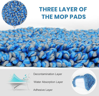MAVRIZ Dust Mop for Hardwood Floor Washable Wet and Dry Mop - Image 4