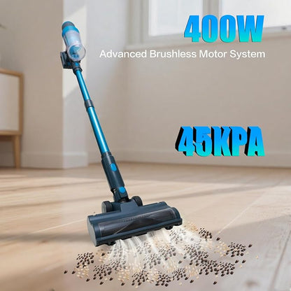 Cordless Vacuum Cleaner, 400W/45kPa/55Mins-8-in-1 Stick Vacuum Cleaners - Image 2