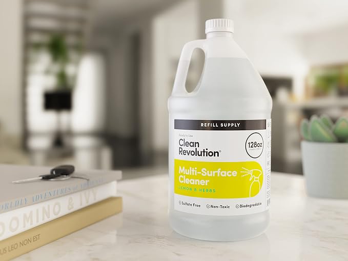 Clean Revolution Multi Surface Cleaner Refill Supply, Eco-Friendly & Plant-Based - Image 2