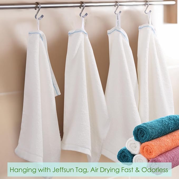 JEFFSUN Dish Cloths 12 Pack, 10x14 inch Small Kitchen Washcloths, Lint Free - Image 5