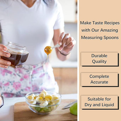 2PCS 1/2tsp Single Measuring Spoon, Stainless Steel Individual Teaspoon - Image 5