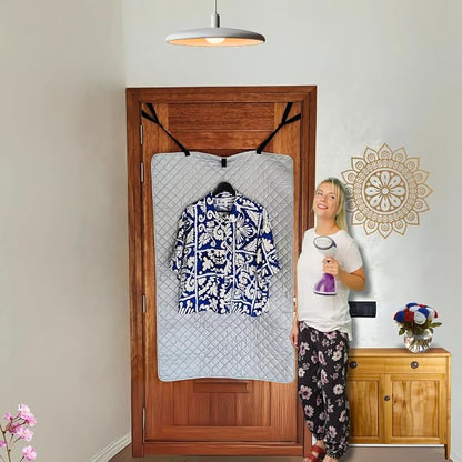 Premium XL Ironing Mat 47x29 Thick Quilted Heat Resistant Pressing Pad Portable - Image 2